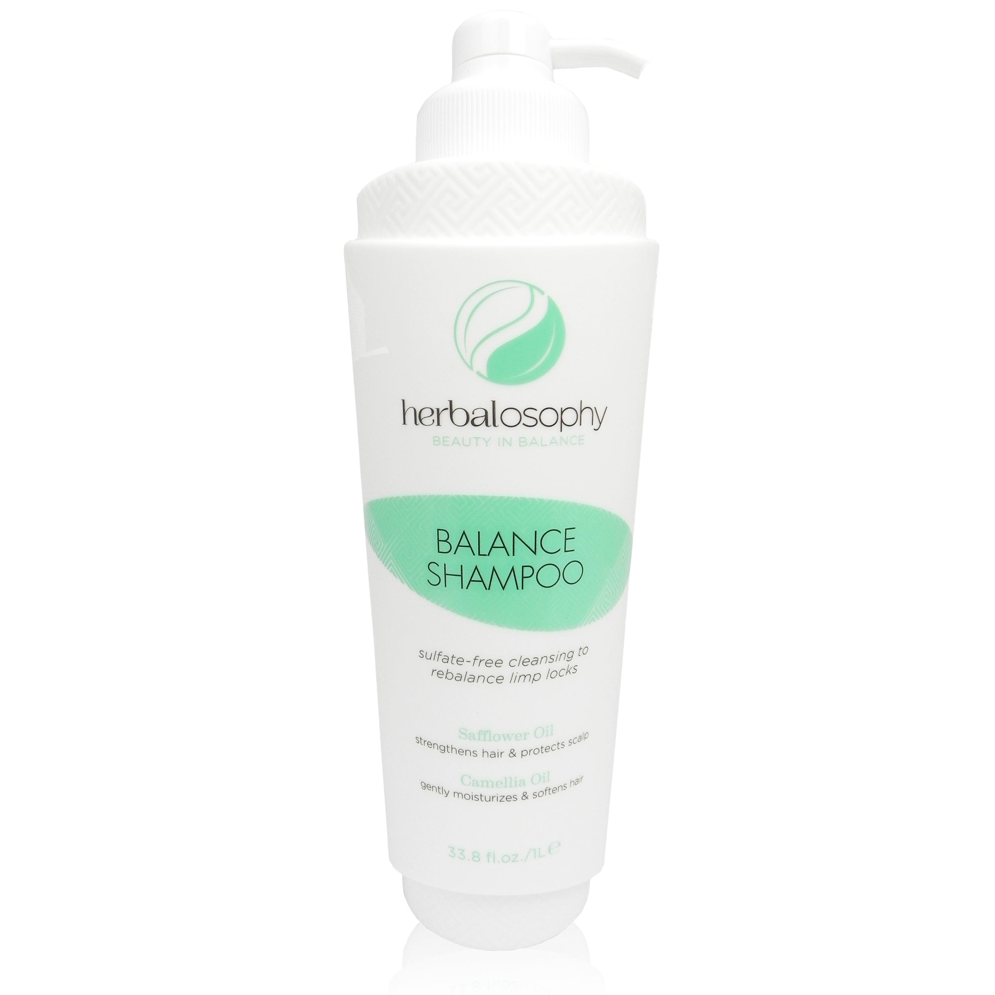 Herbalosophy Balance Shampoo 33.8oz bottle front